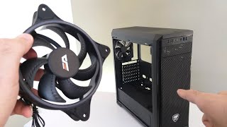 COMO INSTALAR FANS NO GABINETE [upl. by Suoilenroc]