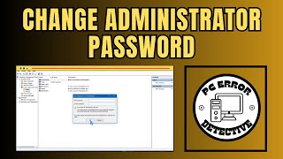 How to Change Administrator Password on Windows 10 [upl. by Ahsile391]