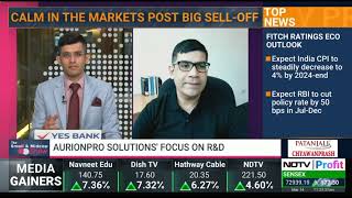 Ashish Rai CEO Aurionpro Solutions in an Exclusive interview with NDTV Profit [upl. by Anihta]