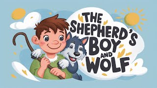 The Shepherds Boy and Wolf English Story for Kids [upl. by Ecyned]