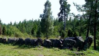 The Stone ships SkeppssättningNordic bronze age  Viking age [upl. by Kcirddes787]