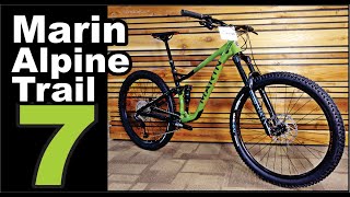 2022 Marin Alpine Trail 7  Mountain Bike Review specifications geometry sizing amp who its for [upl. by Northway]