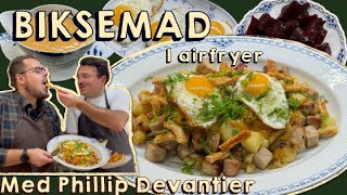 BIKSEMAD I AIRFRYER med Phillip Devantier 🍴👨‍🍳🔥 [upl. by Reivax]