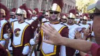 USC Trojan Marching Band  To the Coliseum Beat The beavers [upl. by Beaver]