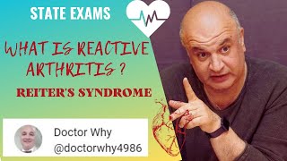 What is Reactive Arthritis Reiters Syndrome How to Answer Exam Questions [upl. by Landre]