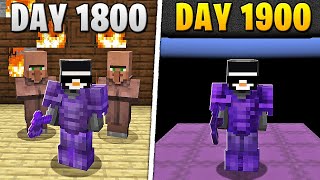 I Survived 1900 Days in HARDCORE Minecraft [upl. by Furlani435]