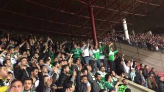 Samsunda sıradan bir Giresunspor tribünü [upl. by Namlak]