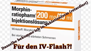 Mein 4 Entzugsvideo Von 400 auf 350mg Morphinsulfat herunterdosiert Compensan [upl. by Rodina]