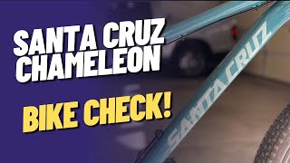 2019 Santa Cruz Chameleon Bike Check [upl. by Weksler]