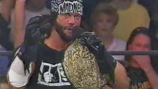 04201998 WCW Monday Nitro Pt 2  Macho Man Randy Savage amp Kevin Nash on the mic Pt 1 [upl. by Enomad]