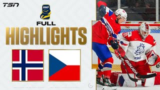 Czechia vs Norway FULL HIGHLIGHTS  2024 World Junior Championship [upl. by Bensen]