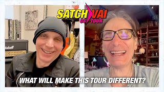 Joe Satriani amp Steve Vai Talk New Collaboration amp How The SatchVai Tour Will Be Different [upl. by Herrera139]