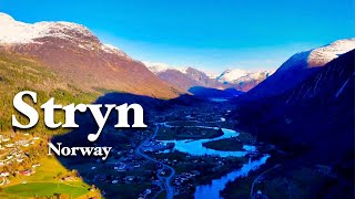 Norway a Frozen Kingdom far to the North  Stryn Norway  Norway What to See  Norway 4K Drone [upl. by Alidus]