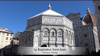 Baptistère SaintJean à Florence Firenze Toscane [upl. by Nuriel272]