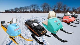 2024 Midwest RideIn Vintage Snowmobile Show Vintage Snowmobile erx [upl. by Mcfadden108]