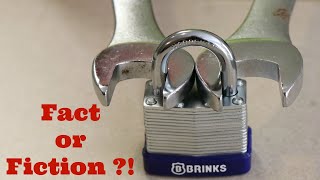 The TRUTH about HOW TO OPEN a LOCK with a NUT wrench [upl. by Kyla694]