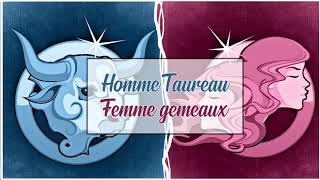 Homme Taureau ♉ Femme Gémeaux ♊  Compatibilité Amoureuse [upl. by Trevlac]