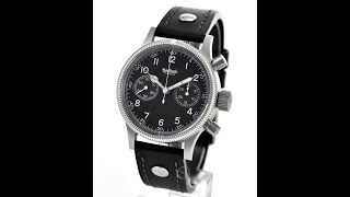 Hanhart Fliegerchronograph  Limitierte Edition FM14445 [upl. by Krispin945]