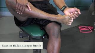 Extensor Hallucis Longus Stretch [upl. by Bang622]