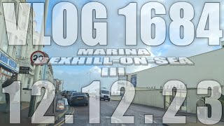 Marina BexhillonSea III  VLOG 1684  121223  East Sussex [upl. by Calvinna775]