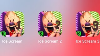 Ice ScreamIce Scream 2Ice Scream 3  Full Gameplay Tutorial All Cutscenes Secret Ending TapCheat [upl. by Nottnerb]