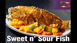 Sweet and Sour Fish  the best Sweet and Sour Fish  easy recipe [upl. by Foscalina]