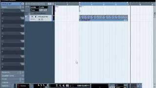 Cubase 5  Using the Loop Browser to Establish a Groove [upl. by Liberati]