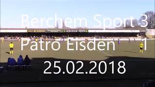 Berchem sport  Patro Eisden 31 [upl. by Eddina]