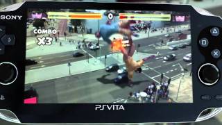 Reality Fighters  gamescom 2011 Trailer PS Vita [upl. by Kcoj]