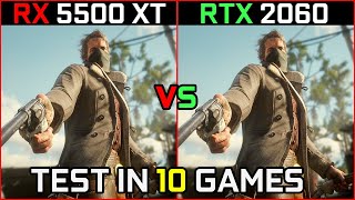 RX 5500 XT vs RTX 2060  How Big is the Difference  2021 [upl. by Rodolph687]