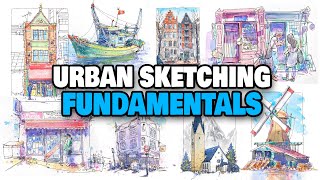 How To Start URBAN SKETCHING For Beginners  FUNDAMENTALS GUIDE [upl. by Copland]