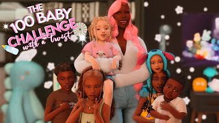 The 100 Baby Challenge with INFANTS👶🏾🍼 The Sims 4 16 [upl. by Christiansen780]