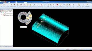 Alphacam 3D Projection and Engraving [upl. by Omura538]