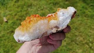 Citrine Crystal Cluster Bed youtube trending trend viralvideo [upl. by Kelby]