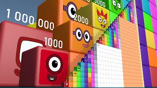 Numberblocks Step Squad Puzzle 30 30000 to 30000000 MIILION BIGGEST Numberblocks Number Patterns [upl. by Jaddan106]