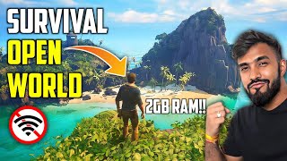 Best Top 3🔥Survival Games For Android  New Offline Open World Survival Games [upl. by Ertemed]