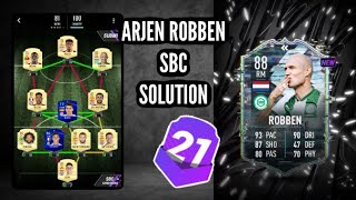 Arjen ROBBEN SBC SOLUTION  MadFut 21 [upl. by Edge]