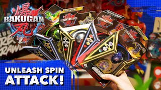 Spin Into Battle Unboxing Every New Special Attack Bakugan [upl. by Esther]