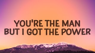 Little Mix  Youre the man but I got the power Power Lyrics ft Stormzy [upl. by Aicnetroh859]