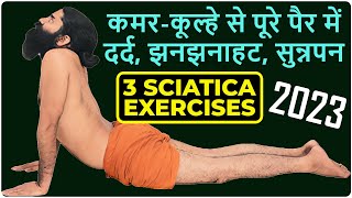 पैरों में दर्द झनझनाहट सुन्नपन चींटी चलना 2023  Sciatica Pain Relief Exercises Hindi 2023 [upl. by Farnsworth]