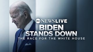 Biden Stands Down  The Race for the White House l ABC News Special [upl. by Ahcila]