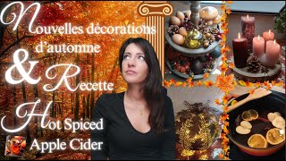 🍂 HAUL ACTION jai racheté des décorations dautomne 😝 ENCORE   Recette Hot Spiced Apple Cider🫖🍂 [upl. by Enived138]