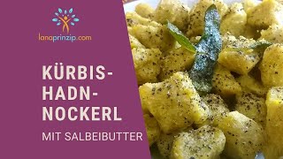 Nockerln Rezept Glutenfreie Gnocchi Rezept  ein Hadn Buchweizen Rezept mit Kürbis [upl. by Euqinoj948]