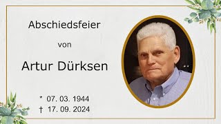 Abschiedsfeier von Artur Dürksen [upl. by Waterman]