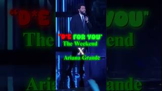 The weekend X Ariana Grande BEST song 😭💓 [upl. by Nerta]