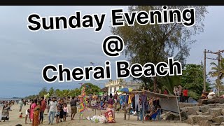 Sunday Evening  Cherai Beach prithvi vlogs1961 [upl. by Henrietta]