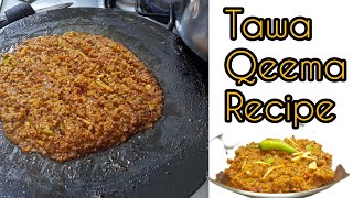 tawa qeema recipe  tandoori tawa qeema  tawa qeema dhaba style  minced beef recipe [upl. by Mlohsihc349]