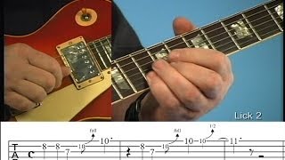 Melodic Blues Guitar Lesson [upl. by Giffie]