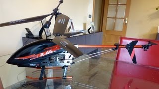 UDI RC U12 24G Big Metal Heli Review [upl. by Nnod]