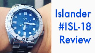 Islander Dive Watch Review  Islander ISL18 [upl. by Aerdnu514]